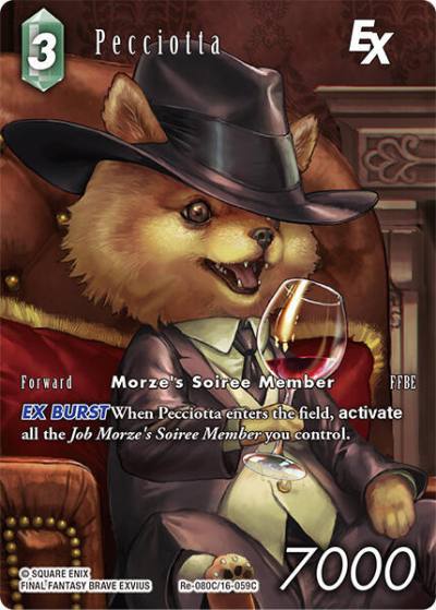 Pecciotta EX Full Art Re-080C/16-059C Legacy Collection Final Fantasy card