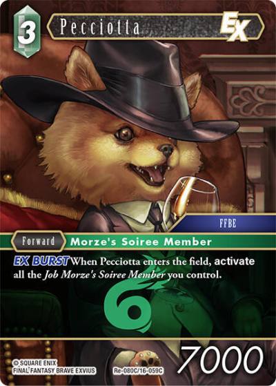 Pecciotta EX Re-080C/16-059C Legacy Collection Final Fantasy card