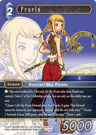 Penelo 15-115H Crystal Dominion Final Fantasy card