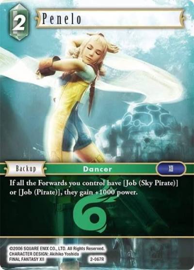 Penelo 2-067R Opus II Final Fantasy card