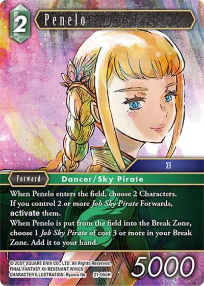 Penelo 21-055H Beyond Destiny Final Fantasy card