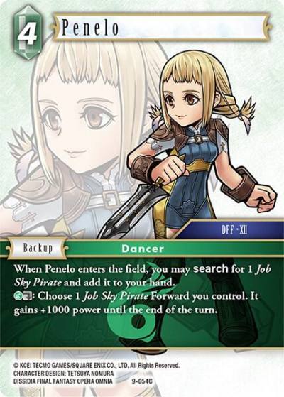 Penelo 9-054C Opus IX Final Fantasy card