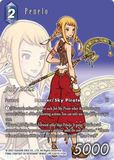 Penelo July 2022 PR-120/15-115H FF: Promo Cards Final Fantasy card