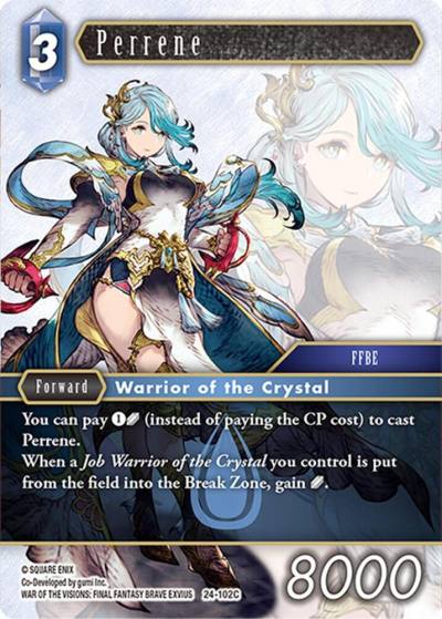 Perrene 24-102C Hidden Legends Final Fantasy card