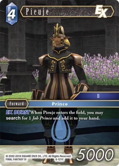 Pieuje 6-121C Opus VI Final Fantasy card