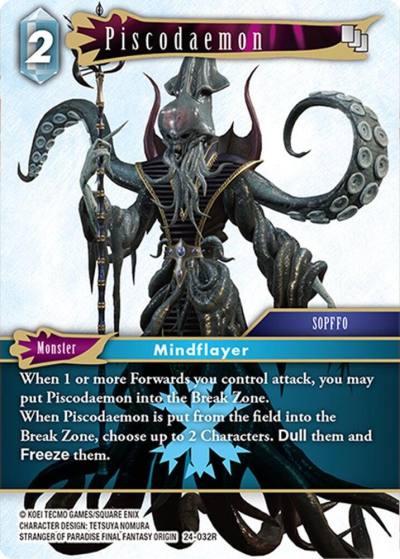 Piscodaemon 24-032R Hidden Legends Final Fantasy card