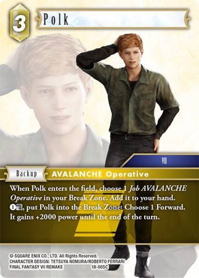 Polk 18-065C Resurgence of Power Final Fantasy card