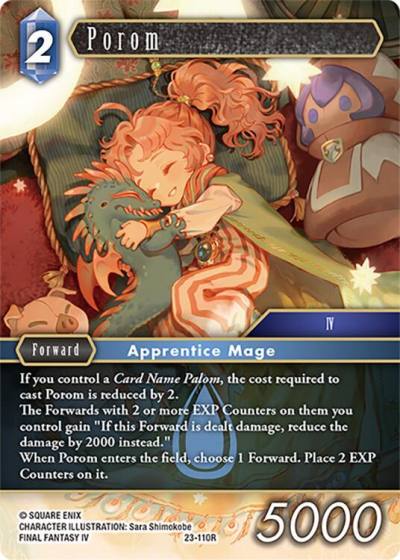 Porom 23-110R Hidden Trials Final Fantasy card