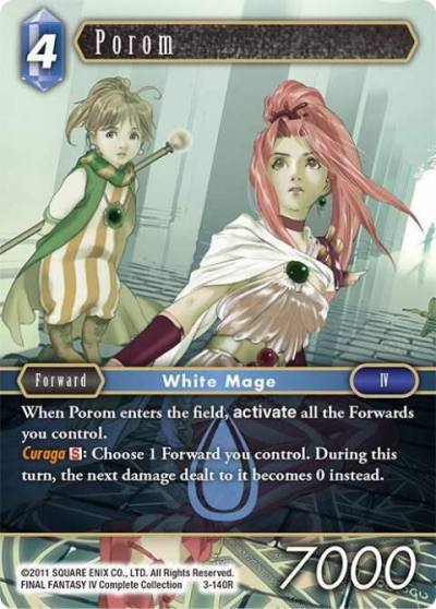 Porom 3-140R Opus III Final Fantasy card