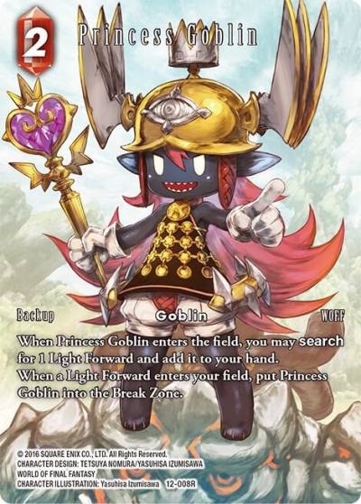 Princess Goblin Full Art 12-008R Opus XII Final Fantasy card