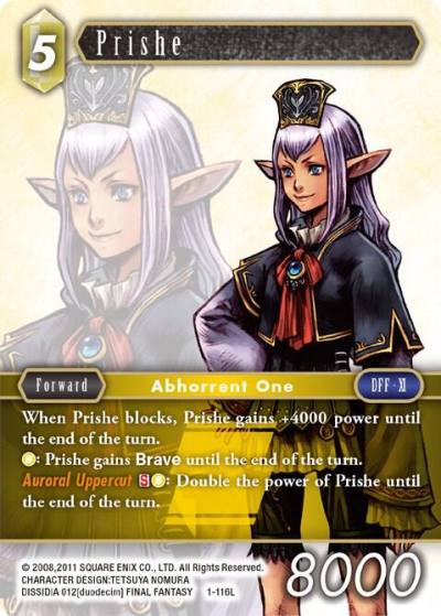 Prishe 1-116L Opus I Final Fantasy card