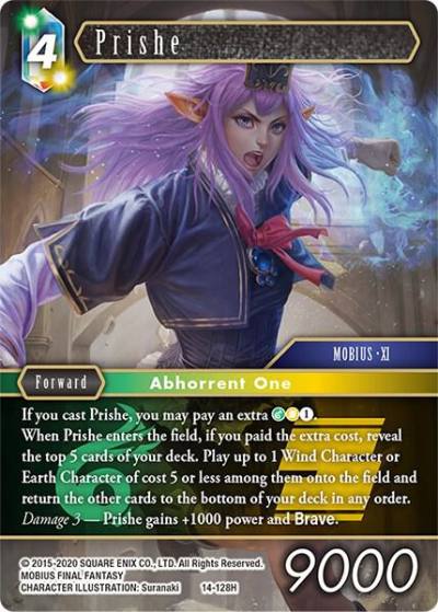 Prishe 14-128H Opus XIV: Crystal Abyss Final Fantasy card