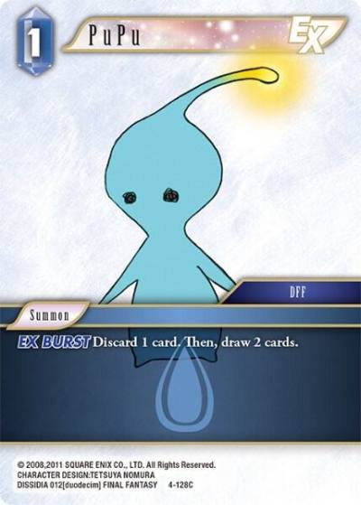 PuPu EX 4-128C Opus IV Final Fantasy card