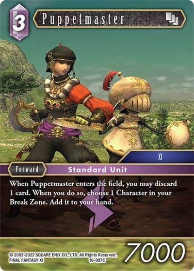 Puppetmaster 16-087C Emissaries of Light Final Fantasy card