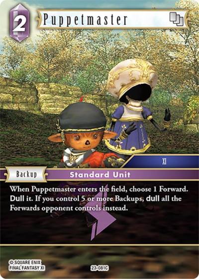 Puppetmaster 23-081C Hidden Trials Final Fantasy card
