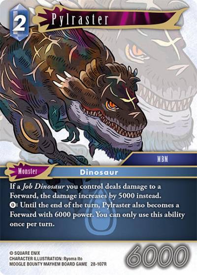 Pylraster 28-107R Dreamlike Oceans Final Fantasy card