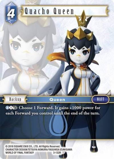 Quacho Queen 3-132R Opus III Final Fantasy card