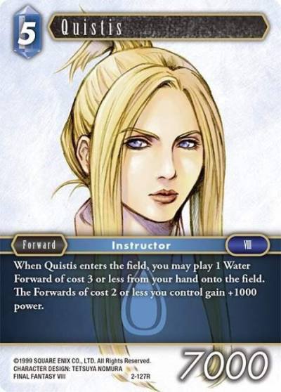 Quistis 2-127R Opus II Final Fantasy card