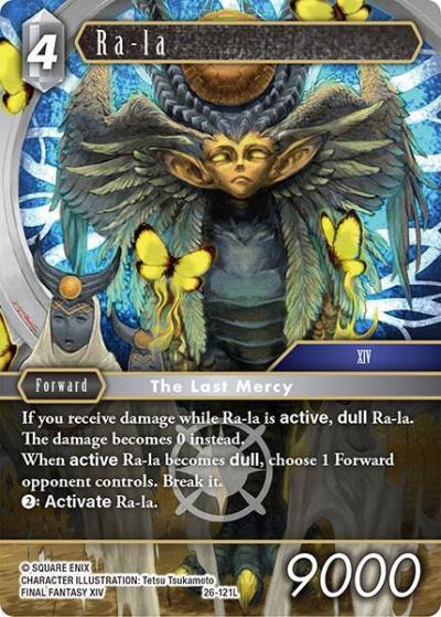 Ra la 26-121L Gunslinger in the abyss Final Fantasy card
