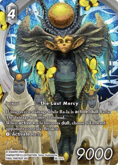 Ra la Full Art 26-121L Gunslinger in the abyss Final Fantasy card