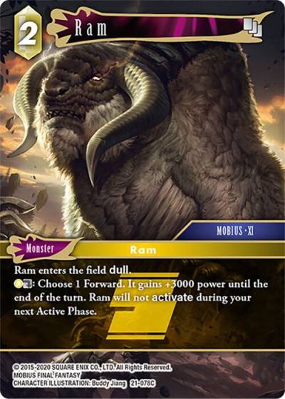 Ram 21-078C Beyond Destiny Final Fantasy card