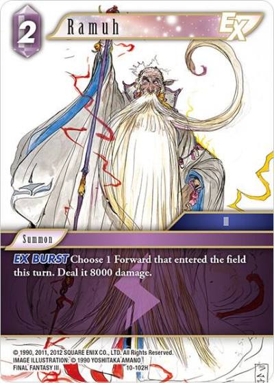 Ramuh EX 10-102H Opus X Final Fantasy card