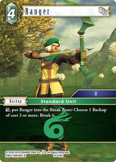 Ranger 10-049C Opus X Final Fantasy card