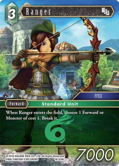 Ranger 18-039C Resurgence of Power Final Fantasy card