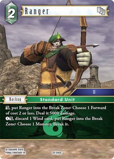 Ranger 22-042C Hidden Hope Final Fantasy card
