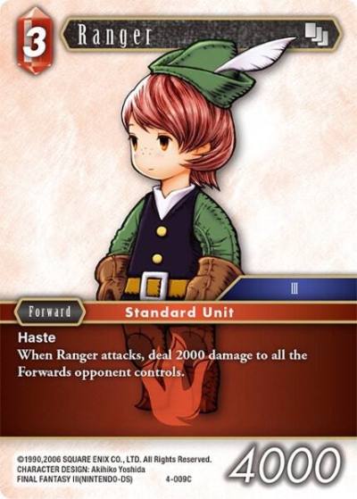 Ranger 4-009C Opus IV Final Fantasy card