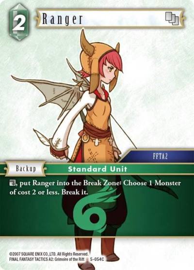 Ranger 5-054C Opus V Final Fantasy card