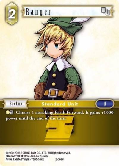 Ranger Ingus 2-082C Opus II Final Fantasy card