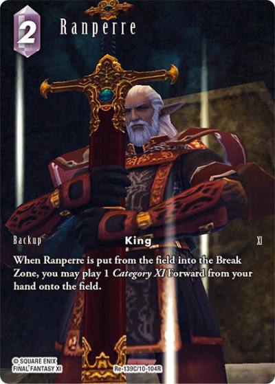 Ranperre Full Art Re-139C/10-104R Legacy Collection Final Fantasy card