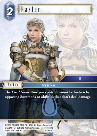 Rasler 5-166S Opus V Final Fantasy card