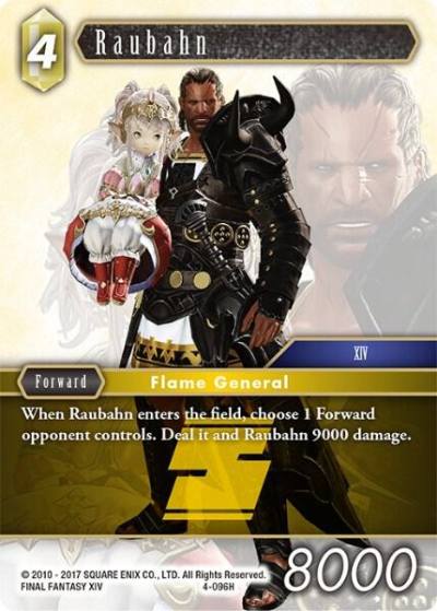 Raubahn 4-096H Opus IV Final Fantasy card