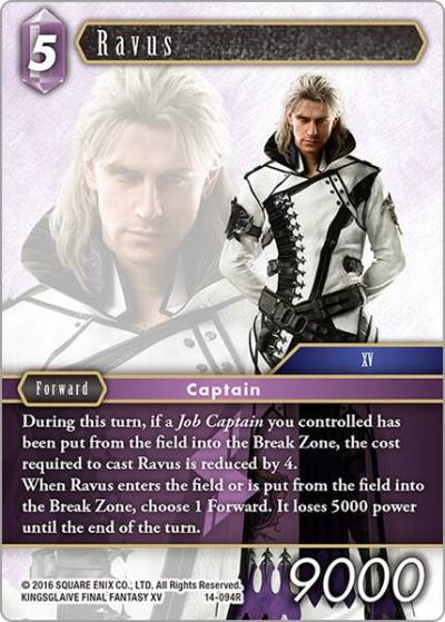 Ravus 14-094R Opus XIV: Crystal Abyss Final Fantasy card
