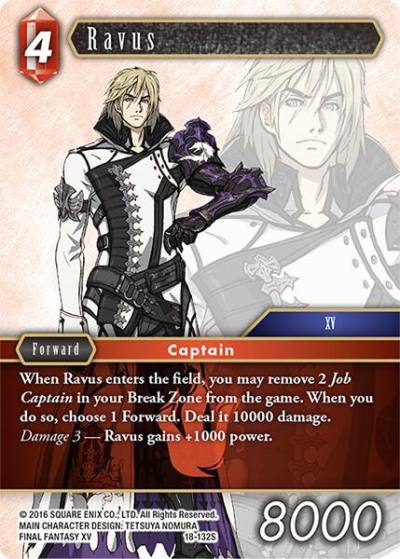 Ravus 18-132S Resurgence of Power Final Fantasy card