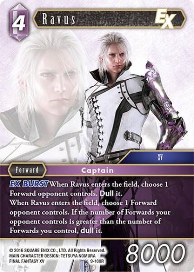 Ravus EX 9-100R Opus IX Final Fantasy card