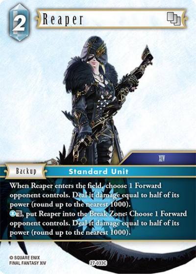 Reaper 27-033C Journey of discovery Final Fantasy card