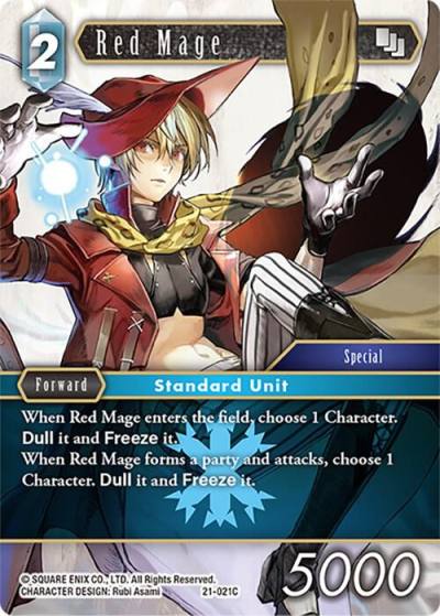 Red Mage 21-021C Beyond Destiny Final Fantasy card