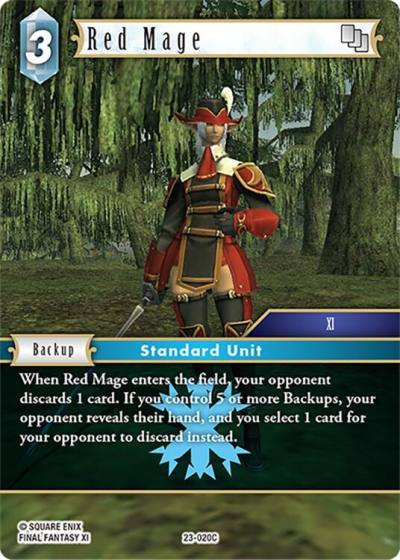 Red Mage 23-020C Hidden Trials Final Fantasy card
