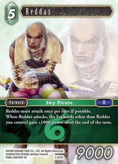 Reddas 2-072C Opus II Final Fantasy card