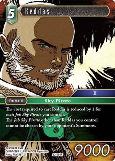 Reddas 22-054R Hidden Hope Final Fantasy card
