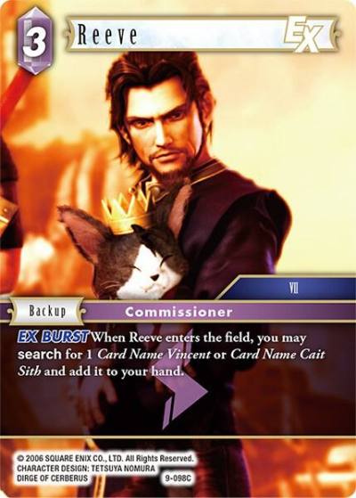 Reeve EX 9-098C Opus IX Final Fantasy card