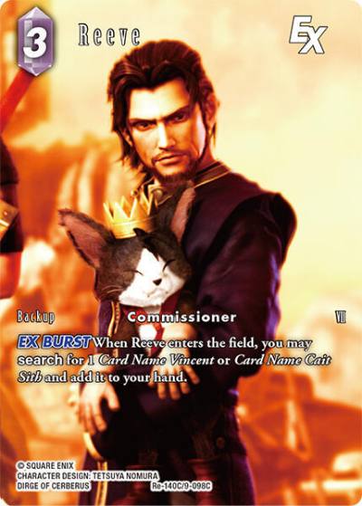 Reeve EX Full Art Re-140C/9-098C Legacy Collection Final Fantasy card
