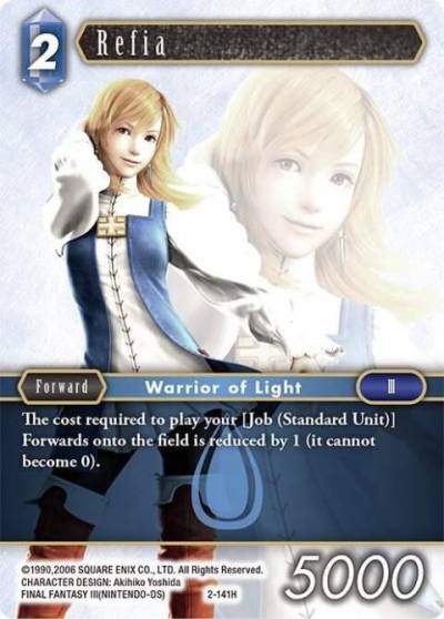 Refia 2-141H Opus II Final Fantasy card