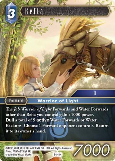 Refia 5-141H Opus V Final Fantasy card