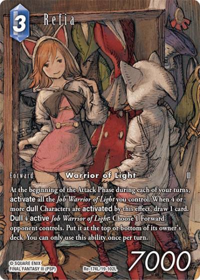 Refia Full Art Re-174L/19-102L Legacy Collection Final Fantasy card