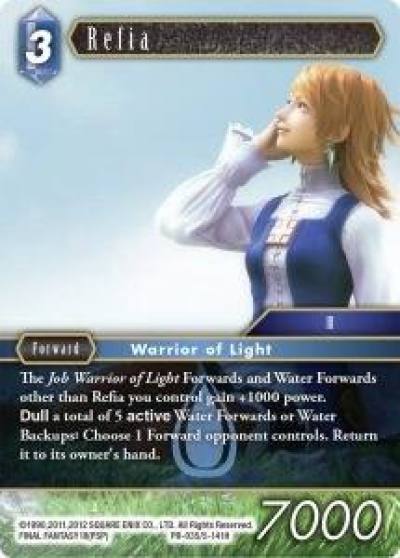 Refia PR-035/5-141H FF: Promo Cards Final Fantasy card