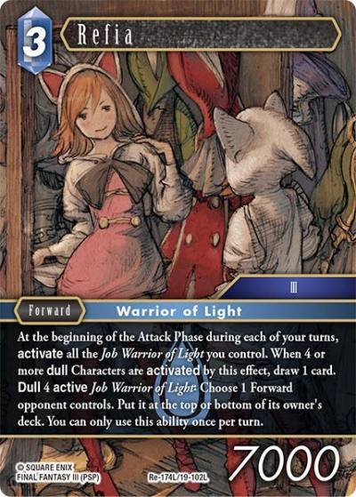 Refia Re-174L/19-102L Legacy Collection Final Fantasy card